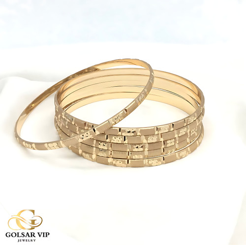 النگو پکی طلایی طلاروس اورجینال