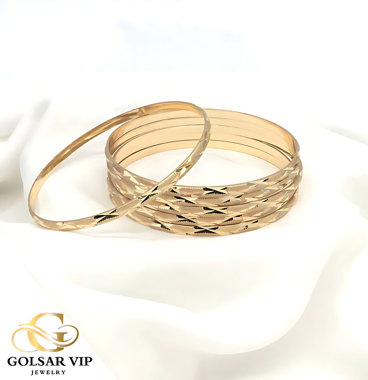 النگو پکی طلایی طلاروس اورجینال