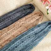 شال ابریشم دور گیپور قلب وارداتی کیفیت بالا