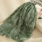 شال ابریشم دور گیپور قلب وارداتی کیفیت بالا