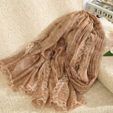 شال ابریشم دور گیپور قلب وارداتی کیفیت بالا