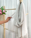 شال کریشه دور دانتل درجه یک وارداتی