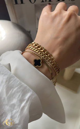 خرید دستبند ونکلیف استیل