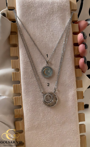 گردنبند دوستی رنگ ثابت و ضد حساسیت آلیاژ استیل با کیفیت عالی