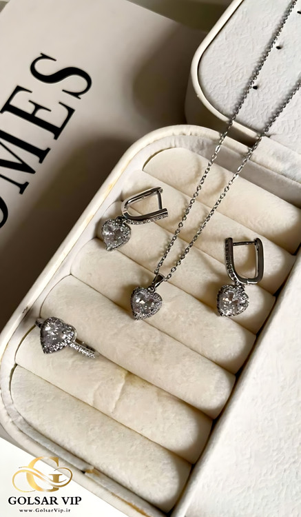 نیمست جواهری استیل رنگ ثابت و ضد حساسیت آلیاژ استیل کیفیت بالا