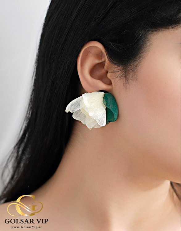 گوشواره پارچه ای فشن کیفیت بالا و طراحی مدرن شیک خاص