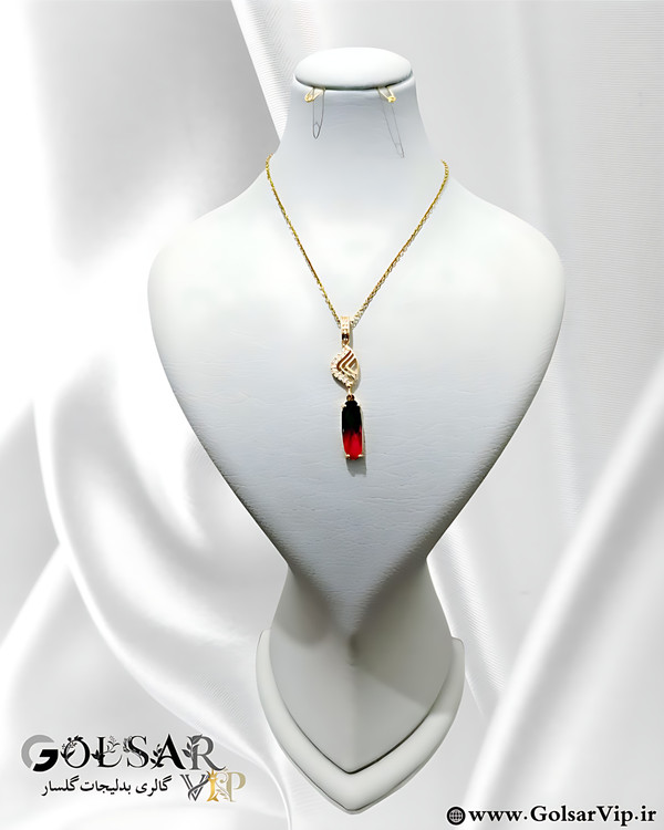 گردنبند ژولیت رنگ ثابت و ضد حساسیت آلیاژ استیل کیفیت بالا