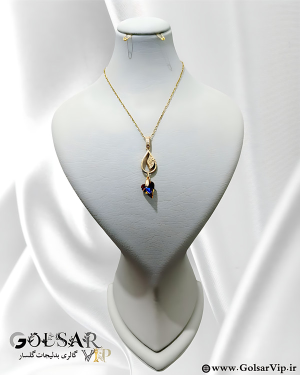 گردنبند اشک رنگ ثابت و ضد حساسیت آلیاژ استیل کیفیت بالا