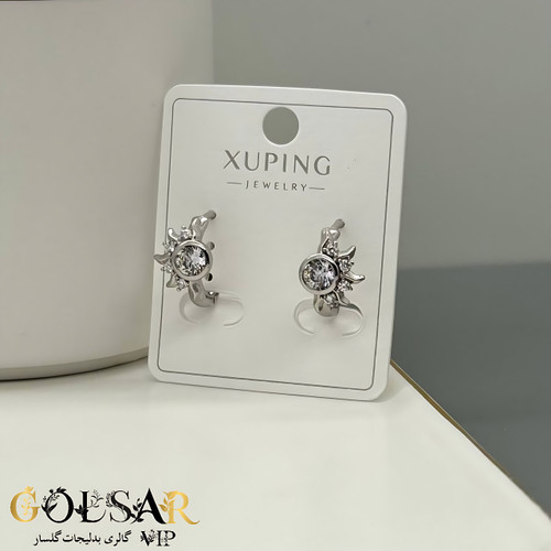 گوشواره خورشیدی رنگ ثابت و ضد حساسیت آلیاژ استیل با کیفیت بالا