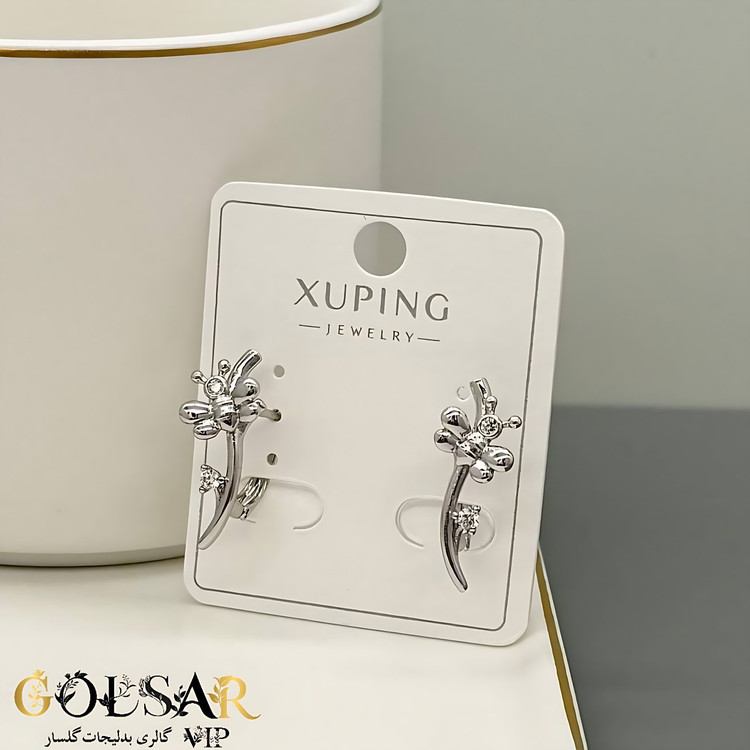 گوشواره زنبوری رنگ ثابت و ضد حساسیت آلیاژ استیل با کیفیت بالا