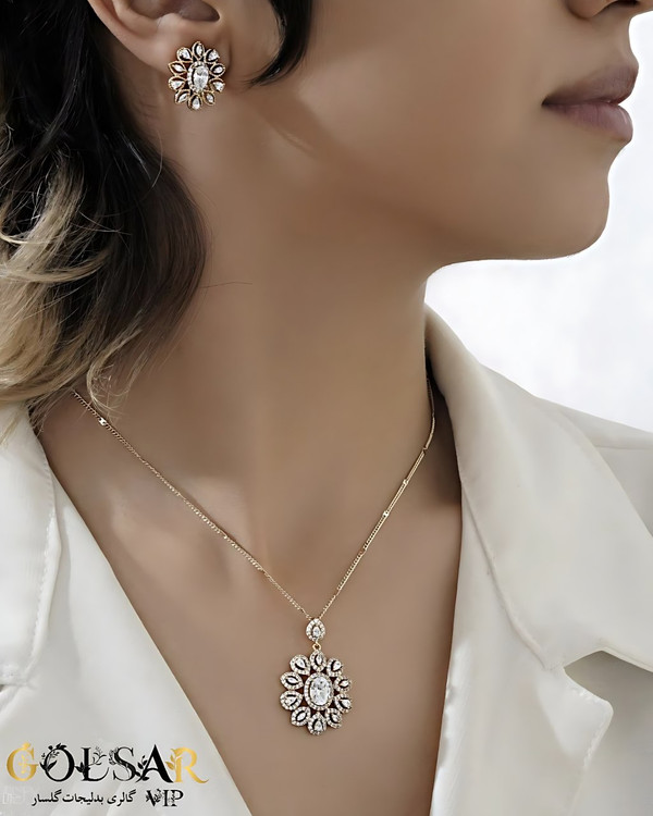 نیمست سلنا رنگ ثابت و ضد حساسیت آلیاژ استیل با آبکاری طلا کیفیت عالی