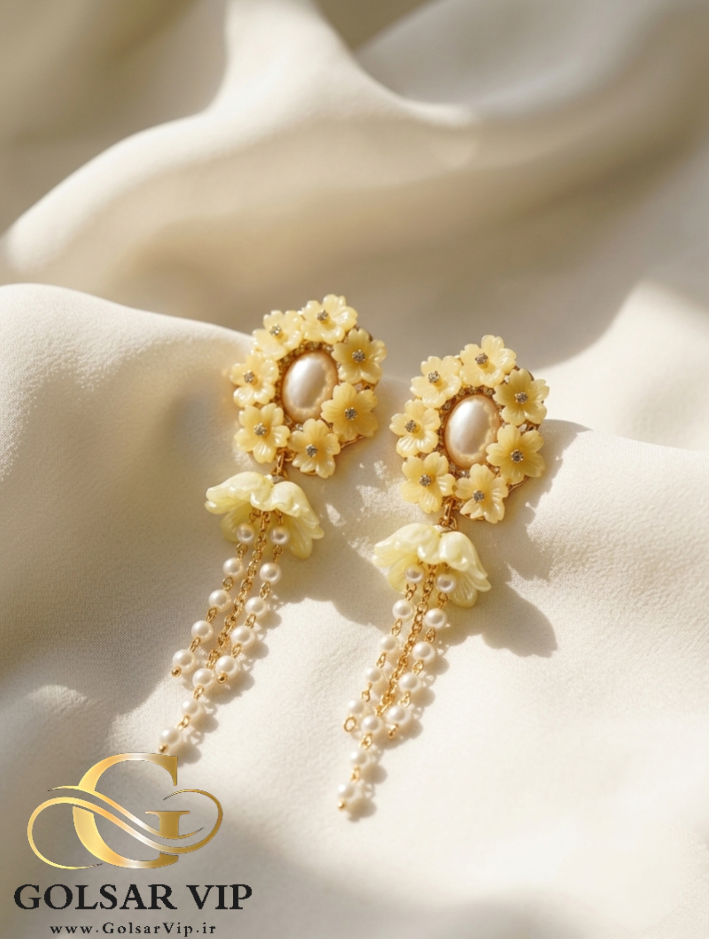 گوشواره ZARA طرح گل | کد 393